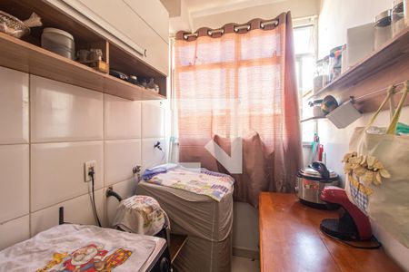 Apartamento para alugar com 50m², 2 quartos e sem vagaDetalhe da Cozinha e Área de Serviço