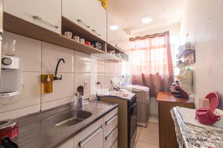 Apartamento para alugar com 50m², 2 quartos e sem vagaDetalhe da Cozinha e Área de Serviço