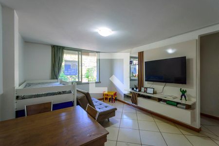 Sala de apartamento à venda com 1 quarto, 48m² em Tristeza, Porto Alegre