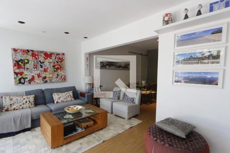 Sala de apartamento à venda com 2 quartos, 122m² em Barra da Tijuca, Rio de Janeiro