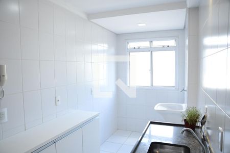 Cozinha de apartamento para alugar com 2 quartos, 48m² em Parque Rincão, Cotia