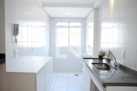 Cozinha e Área de Serviço de apartamento para alugar com 2 quartos, 48m² em Parque Rincão, Cotia
