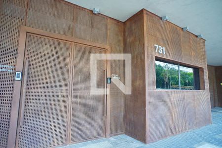 Studio para alugar com 26m², 1 quarto e sem vagaFachada e portaria