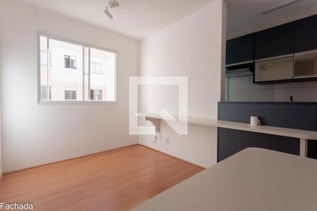 Sala/cozinha
 de apartamento para alugar com 2 quartos, 42m² em Jardim Santa Emília, São Paulo