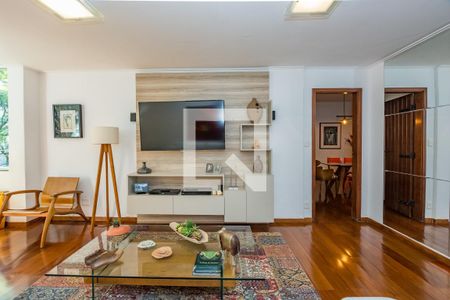 Sala 1 de apartamento para alugar com 4 quartos, 162m² em Santa Lúcia, Belo Horizonte