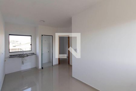 Sala e Cozinha Integrada de apartamento à venda com 2 quartos, 40m² em Jardim Coimbra, São Paulo