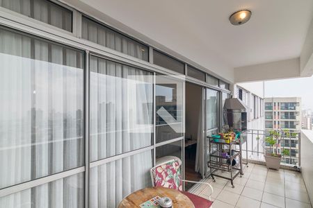 Varanda de apartamento à venda com 4 quartos, 160m² em Vila Bastos, Santo André