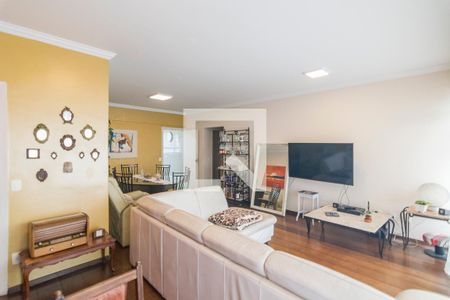 Sala de apartamento à venda com 4 quartos, 160m² em Vila Bastos, Santo André