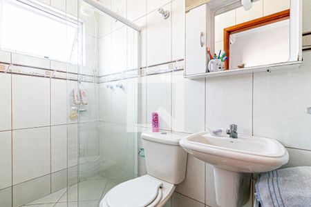 Banheiro da Suíte de casa à venda com 3 quartos, 130m² em Cidade Antônio Estevão de Carvalho, São Paulo