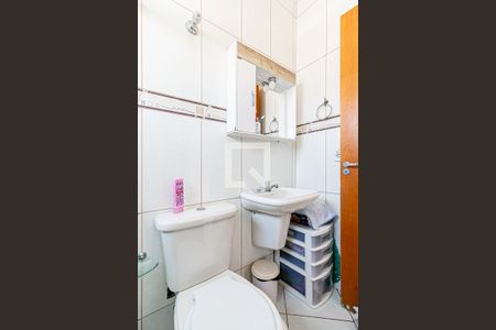 Banheiro da Suíte de casa à venda com 3 quartos, 130m² em Cidade Antônio Estevão de Carvalho, São Paulo