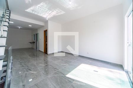 Sala de casa à venda com 3 quartos, 144m² em Vila Guarani, Santo André