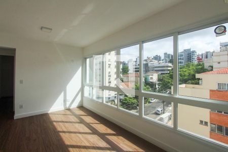 Sala de apartamento para alugar com 1 quarto, 40m² em Petrópolis, Porto Alegre