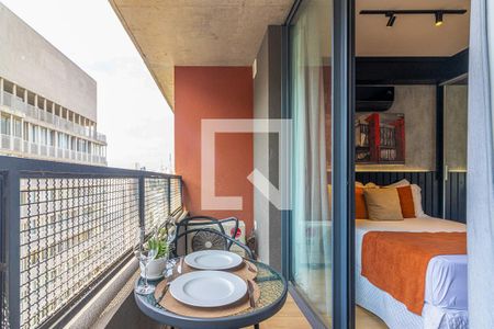 Sacada de kitnet/studio à venda com 1 quarto, 24m² em Consolação, São Paulo