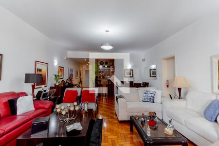 Sala de apartamento à venda com 3 quartos, 220m² em Catete, Rio de Janeiro