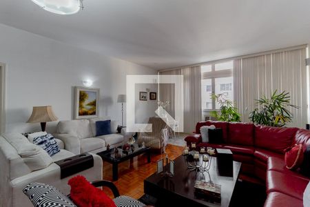 Sala de apartamento à venda com 3 quartos, 220m² em Catete, Rio de Janeiro