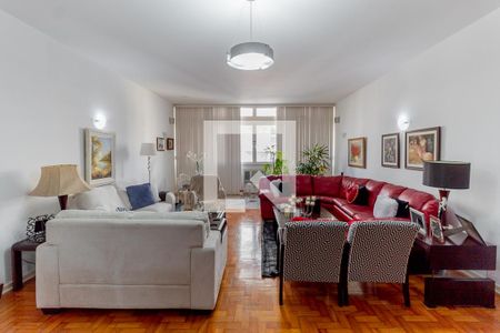 Sala de apartamento à venda com 3 quartos, 220m² em Catete, Rio de Janeiro