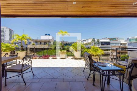 Varanda de apartamento à venda com 5 quartos, 510m² em Barra da Tijuca, Rio de Janeiro