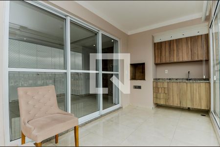 Varanda da Sala de apartamento para alugar com 3 quartos, 87m² em Vila Augusta, Guarulhos