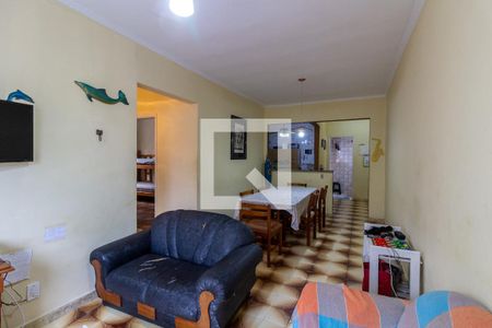 Sala de apartamento para alugar com 2 quartos, 64m² em Ocian, Praia Grande