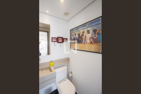 Apartamento à venda com 206m², 3 quartos e 3 vagasLavabo da Piscina