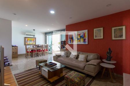Sala de apartamento à venda com 3 quartos, 150m² em Flamengo, Rio de Janeiro
