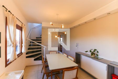 Sala de Jantar de casa de condomínio à venda com 3 quartos, 125m² em Parque Assunção, Taboão da Serra