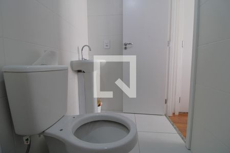 Banheiro de apartamento à venda com 1 quarto, 27m² em Jardim Cidalia, São Paulo