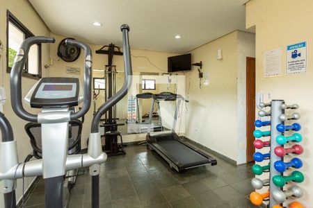Área comum - Academia de apartamento para alugar com 1 quarto, 40m² em Vila Mariana, São Paulo