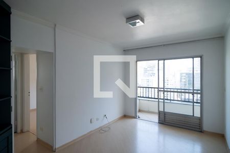 Sala de apartamento para alugar com 1 quarto, 45m² em Brooklin, São Paulo
