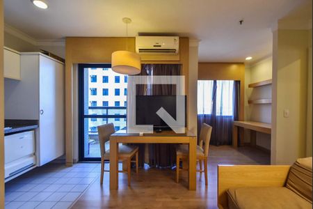 Sala de Jantar  de apartamento para alugar com 1 quarto, 45m² em Vila Congonhas, São Paulo