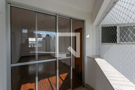 Varanda de apartamento para alugar com 3 quartos, 85m² em Funcionários, Belo Horizonte