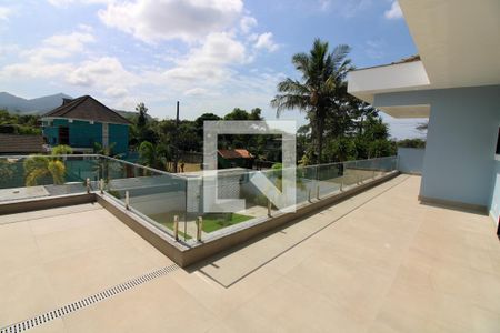 Varanda da Suite 1 de casa de condomínio à venda com 4 quartos, 375m² em Vargem Grande, Rio de Janeiro