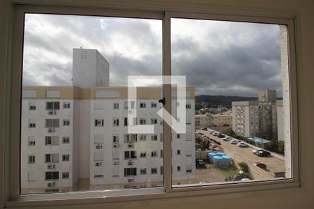Vista da Sala de apartamento à venda com 3 quartos, 70m² em Cristal, Porto Alegre