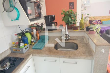 Cozinha | Sala de apartamento para alugar com 1 quarto, 32m² em Copacabana, Rio de Janeiro