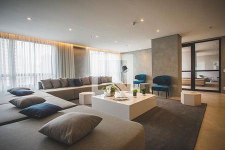 Studio para alugar com 25m², 1 quarto e sem vaga Studio para alugar com 25m², 1 quarto e sem vagaÁrea comum - Salão de festas