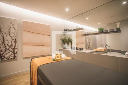 Studio para alugar com 25m², 1 quarto e sem vaga Studio para alugar com 25m², 1 quarto e sem vagaMassagem