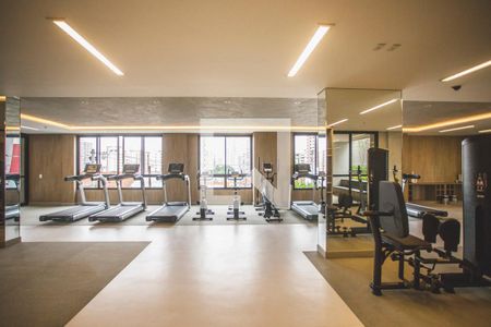 Studio para alugar com 25m², 1 quarto e sem vaga Studio para alugar com 25m², 1 quarto e sem vagaÁrea comum - Academia