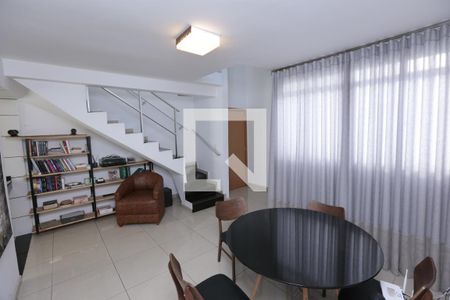sala de apartamento à venda com 3 quartos, 140m² em Alvorada, Contagem