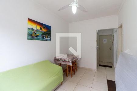 Sala de apartamento para alugar com 1 quarto, 36m² em Caiçara, Praia Grande