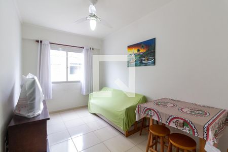 Sala de apartamento para alugar com 1 quarto, 36m² em Caiçara, Praia Grande