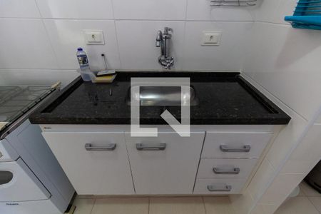 Apartamento para alugar com 36m², 1 quarto e 1 vagaDetalhe da cozinha