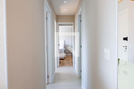 Corredor de apartamento à venda com 3 quartos, 75m² em Campestre, Santo André