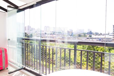 Varanda Gourmet de apartamento à venda com 3 quartos, 75m² em Campestre, Santo André