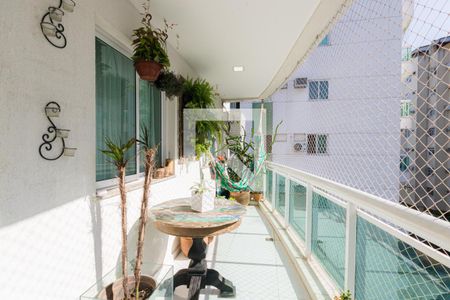Varanda Gourmet de apartamento à venda com 3 quartos, 97m² em Freguesia (jacarepaguá), Rio de Janeiro