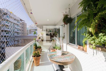 Varanda Gourmet de apartamento à venda com 3 quartos, 97m² em Freguesia (jacarepaguá), Rio de Janeiro