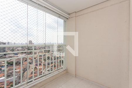 Varanda da Sala de apartamento à venda com 2 quartos, 53m² em Vila Carrão, São Paulo
