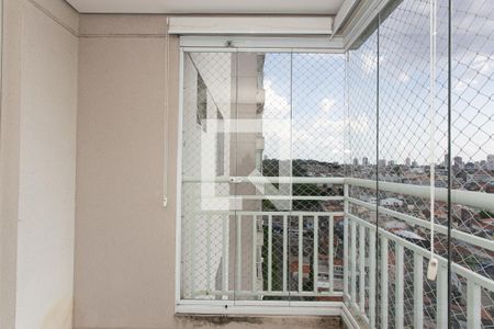Varanda da Sala de apartamento à venda com 2 quartos, 53m² em Vila Carrão, São Paulo