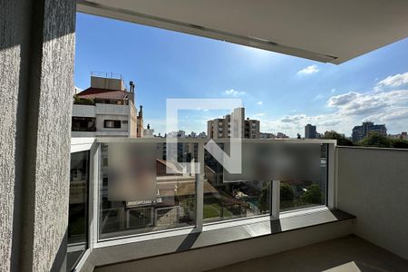 Sala de Estar - Sacada de apartamento à venda com 3 quartos, 95m² em Morro do Espelho, São Leopoldo