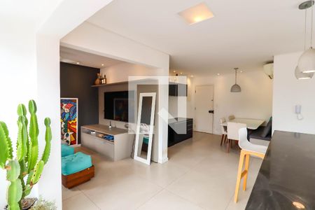 Sala e Sala de Jantar de apartamento à venda com 1 quarto, 72m² em Vila Progredior, São Paulo