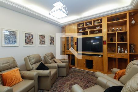Sala de TV de casa à venda com 5 quartos, 580m² em Vila Granada, São Paulo
